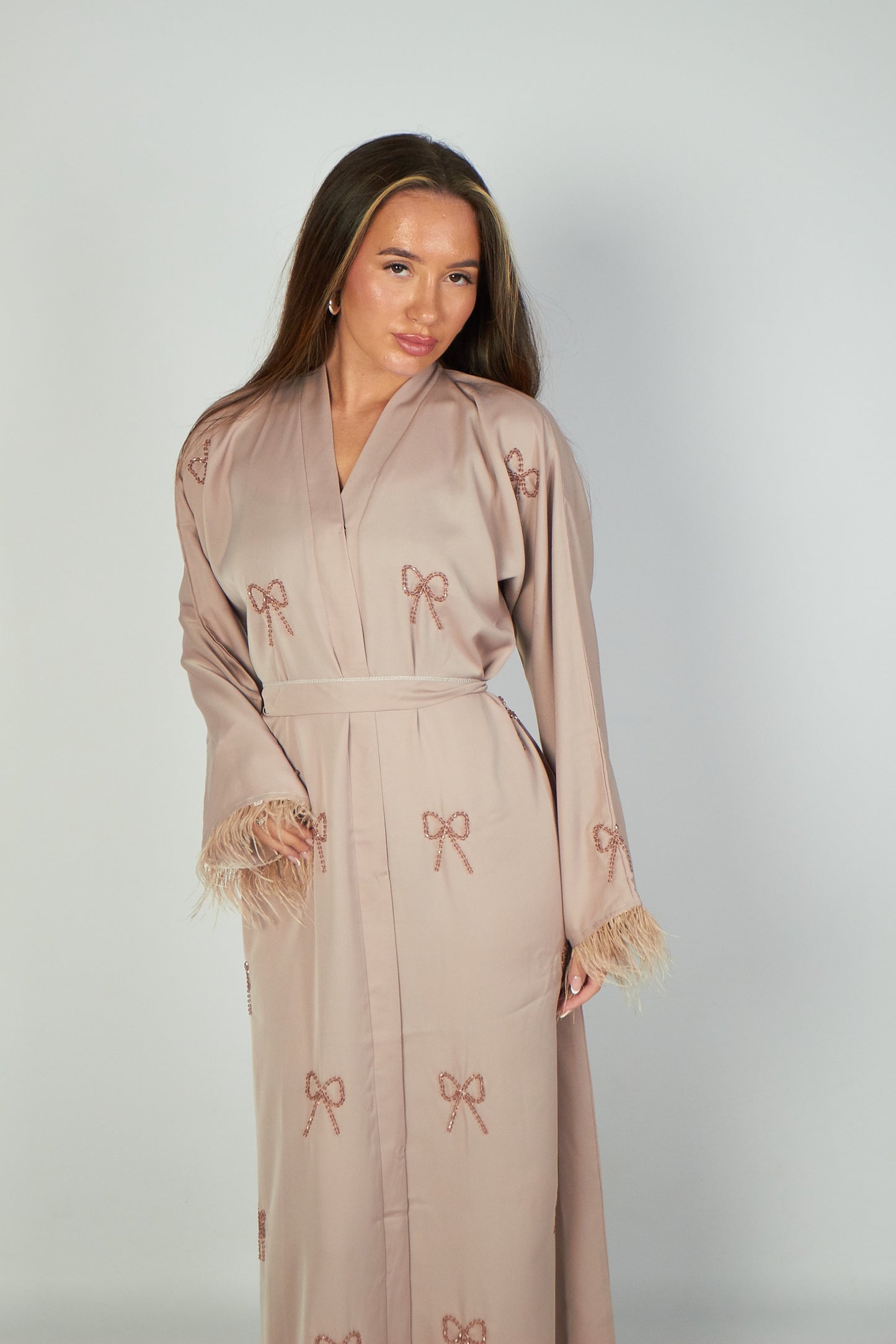 AIRAH | 3 Piece Elegant Abaya Set