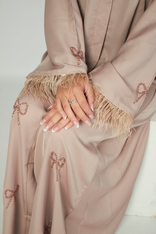 AIRAH | 3 Piece Elegant Abaya Set